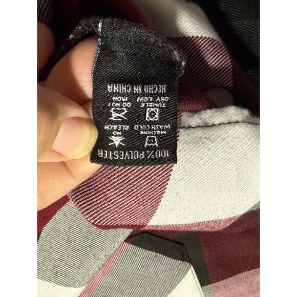 Dixxon Flannel Company South Paw Button Down Shirt Plaid Mens 3X Red Black White - Picture 9 of 12